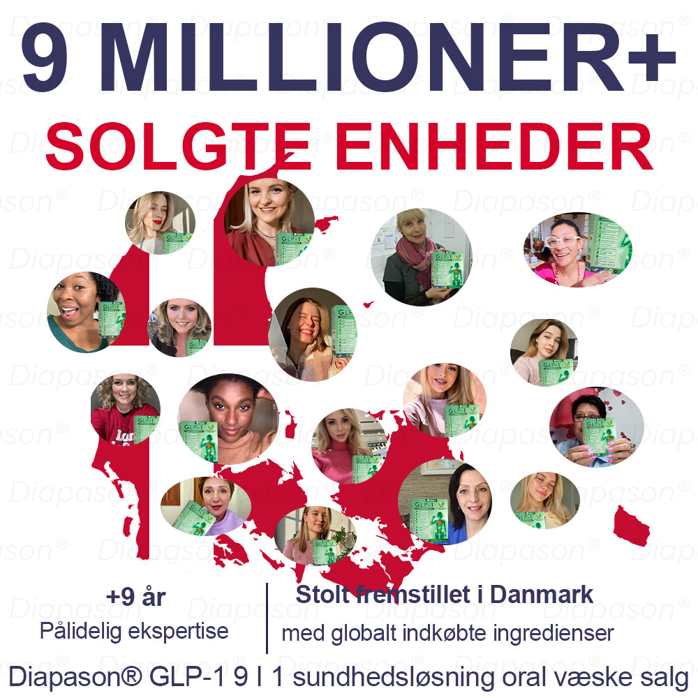 Officiel Butik | Diapason® GLP-1 9 I 1 Sundhedsløsning Oral Væske 🌿 Formel til beskyttelse mod kronisk sygdom 💎