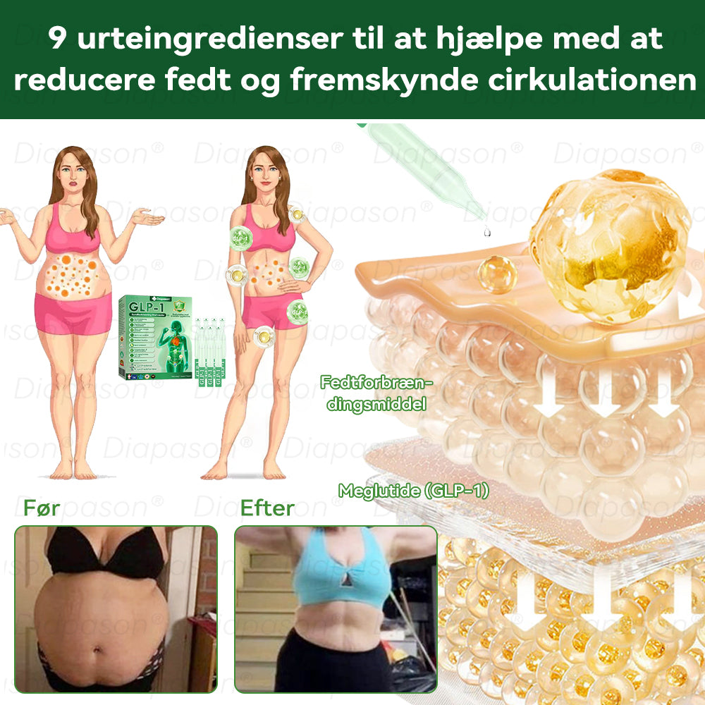 Officiel Butik | Diapason® GLP-1 9 I 1 Sundhedsløsning Oral Væske 🌿 Formel til beskyttelse mod kronisk sygdom 💎