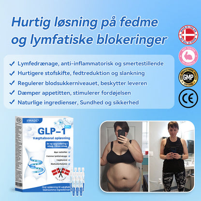 IFMAGIC® GLP-1 Pro Vægttab Oral Opløsning👩‍⚕️En dosis om dagen – synlige resultater inden for 7 dage🔥Velegnet til kroniske sygdomme, fedme, diabetes, hjerte-kar-sygdomme 🌻